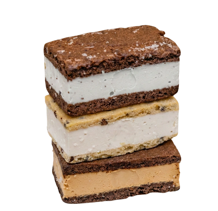 Screamer ice cream sandwich from O.K. Ice Cream, French Quarter New Orleans
